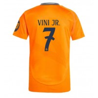 Real Madrid Vinicius Junior #7 Vieraspaita 2024-25 Lyhythihainen